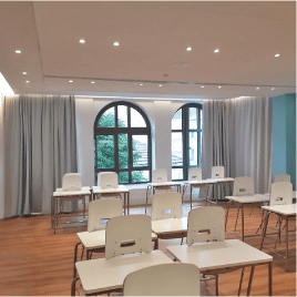 Rideau Astrée-a salle de cours