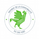 Logo coq vert