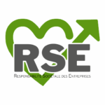 Logo RSE, responsabilité sociétale des entreprises