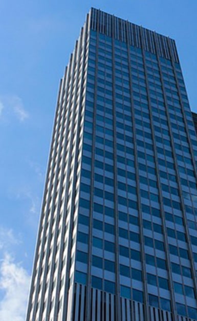 Protection solaire vitrage batiment