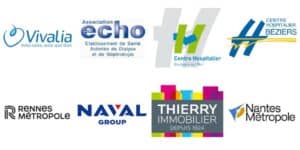 Vivalia, ECHO dialyse, CH Boulogne sur Mer, CH Béziers, Rennes Métropole, Naval group, Thierry Immobilier, Nantes Métropole